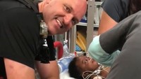 Setelah dilakukan pemeriksaan, dokter mengatakan bayi Kingston berhasil diselamatkan dan kini dalam keadaan pulih kembali.  (Foto: Dok. Kepolisian Marion County)