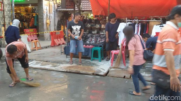 Sempat Diguyur Abu Merapi, Sore Ini Malioboro Kembali Bersolek