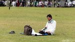 Momen Massa Aksi Bela Palestina Salat Jumat di Monas