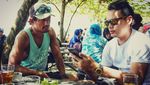 Ini Gaya Ibnu Jamil Saat Makan Siang di Sydney hingga Ngopi di Atas Gunung