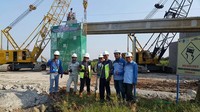 Tim proyek tol Pandaan-Malang.Foto: Dok. PT PP (Persero) Tbk