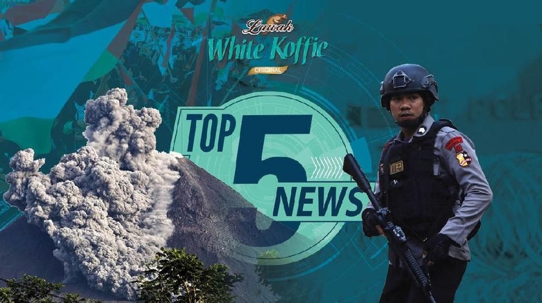 Letusan Freatik Gunung Merapi, Polisi Tewas Ditusuk di Mako Brimob Letusan Freatik Gunung Merapi, Polisi Tewas Ditusuk di Mako Brimob