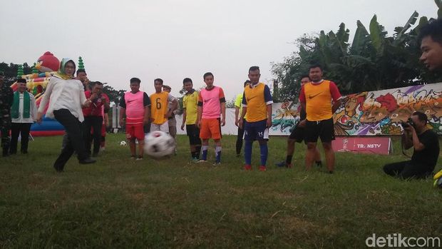 Sambut Piala Dunia, Wali Kota Airin Buka Kampung Bola di Serpong