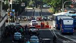 Foto: Ada Aksi Bela Palestina, Lalin Sekitar Monas Macet