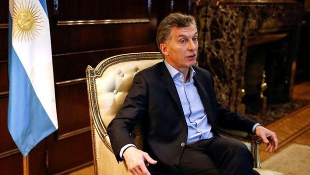 Presiden Argentina Mauricio Macri