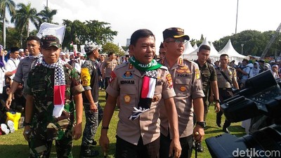 Gaya Kapolda Metro Bersyal Palestina Imbau Aksi 115 Santun