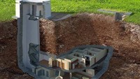 Bunker Bawah Tanah di Georgia. Bunker ini sudah dibangun sejak 1969 dan renovasi penuh di 2012. Bunker bawah tanah ini diklaim bisa jadi tempat berlindung yang aman dari serangan 20 kiloton ledakan nuklir sekalipun. Brightside.me/Istimewa.