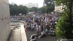 Foto: Massa Aksi Bela Palestina Long March ke Monas