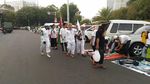 Foto: Massa Aksi Bela Palestina Long March ke Monas