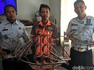 Tak Disangka Kreasi Napi Lapas Lamongan ini Bisa Hasilkan Uang