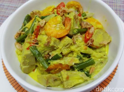 Tumis nangka Muda Bumbu Kuning