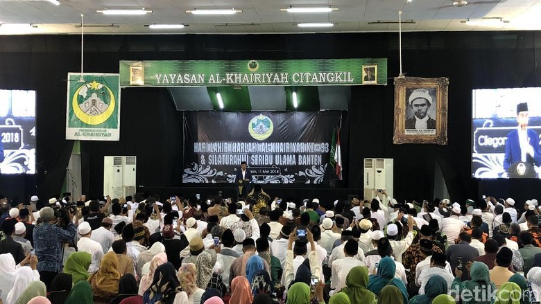 Jokowi Janji Jadikan Brigjen KH Syam'un Jadi Pahlawan Nasional