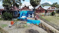 Hadirnya sumur bor di dekat sawah, yang hanya lima langkah dari rumah pun seakan menjadi anugerah bagi Nenek Daeng. Pool/Kementerian ESDM.