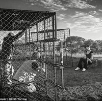 Pemotretan ini melibatkan David Yarrow, fotografer kenamaan yang biasa memotret hewan liar. Karyanya kerap dipamerkan di museum. Jika dijual, harga potret hasil jepretannya bisa mencapai ratusan juta rupiah. (Foto: Dok. TAG Heuer)