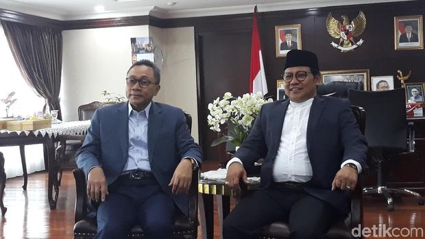 Didoakan Zulkifli Hasan Jadi Wapres, Cak Imin: Keren