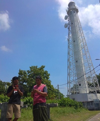 Foto: Telkomsel Bangun 4G di Ujung Pulau Seribu Foto: Telkomsel Bangun 4G di Ujung Pulau Seribu