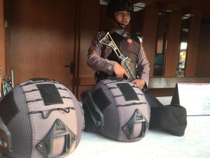 Ketatnya Penjagaan di Markas Polisi Pascarusuh di Mako Brimob