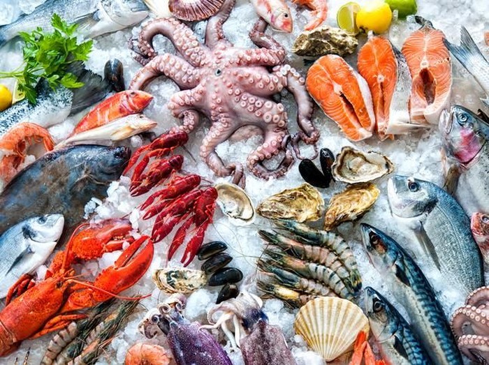 Hidangan laut atau seafood kaya akan Omega-3 yang disebut-sebut bagus untuk kesuburan. (Foto: iStock) Hidangan laut atau seafood kaya akan Omega-3 yang disebut-sebut bagus untuk kesuburan. (Foto: iStock)