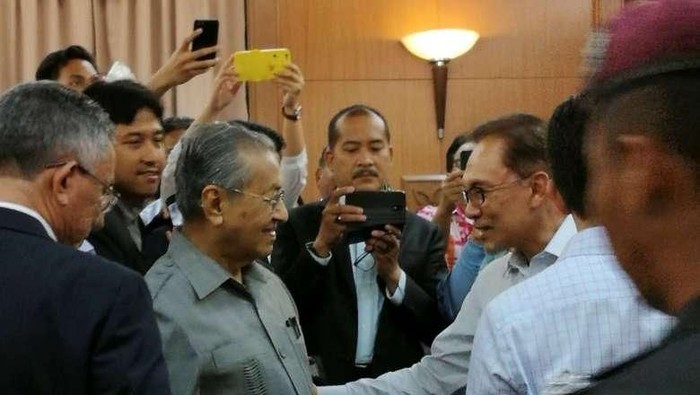 Mahathir Mohamad dan Anwar Ibrahim
