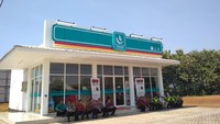 Presiden Jokowi langsung meresmikan Ummart yang berlokasi di pesantren Byat al Hikmah Pasuruan, Jawa Timur. Foto: Hendra Kusuma - detikFinance