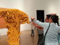 Membludaknya Ribuan Pengunjung di Pameran Yayoi Kusama Jakarta