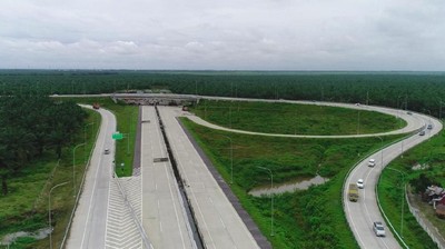 Tol Medan-Binjai Meliuk di Antara Kebun Kelapa Sawit