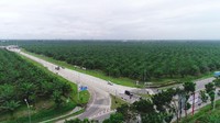 Ruas Tol Medan-Binjai seksi 1 segera rampung pada tahun ini. Foto: PT Hutama Karya (Persero)