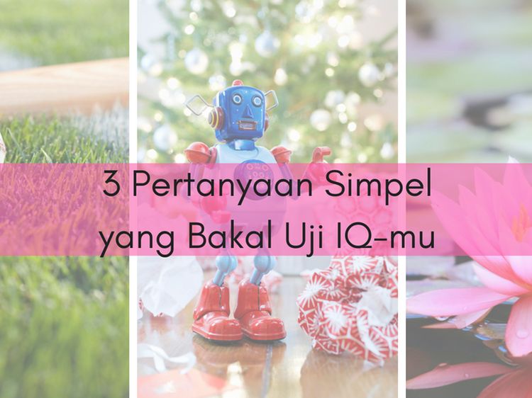 Hanya 17 Persen Orang yang Menjawab 3 Soal ini Dengan Benar, Kalau Kamu?