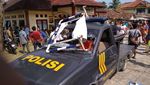 Penampakan Polsek Bayah Usai Diserang Warga