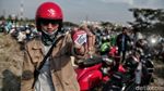 Keseruan Pencinta Vespa di Jakarta Mods May Day