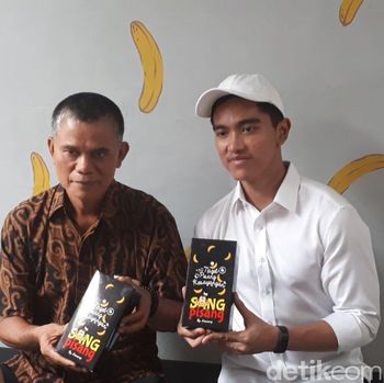 Kaesang Targetkan 1.500 Kotak Sang Pisang Terjual Tiap Hari di Pekanbaru