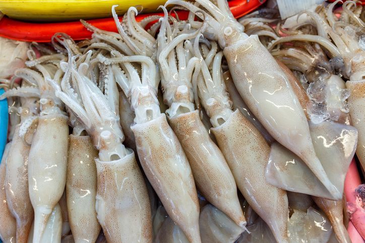 cumi dan kepiting