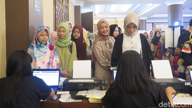 Suasana Sunsilk Hijab Hunt 2018 di Bandung.