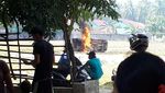 Penampakan Polsek Bayah Usai Diserang Warga