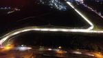 Cantik, Tol Pertama di Lampung Meliuk-liuk Bermandi Cahaya