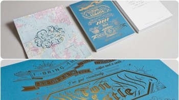 Mengunakan seni tipografi sebuah seni cetak atau tata huruf. (Foto: Boredpanda)