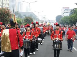 Telkomsel Ikut Meriahkan Parade Asian Games 2018