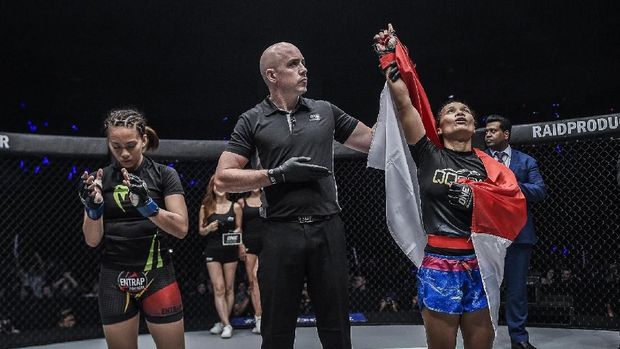 Stefer Rahardian Menang di ONE Championship Jakarta