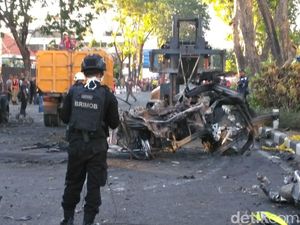 5 Ledakan Bom di Jawa Timur dalam 25 Jam