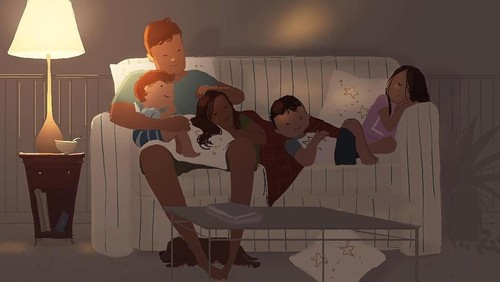 10 Ilustrasi Manis Ini Gambarkan Indahnya Bangun Rumah Tangga