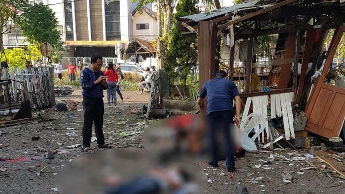 2 Polisi Jadi Korban Teror Bom Gereja di Surabaya
