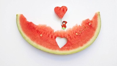 Yuk, Intip 10 Gambar Lucu Ini dari Padu Padan Buah dan Sayur!