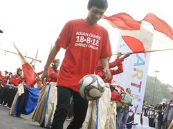 Telkomsel Ikut Meriahkan Parade Asian Games 2018