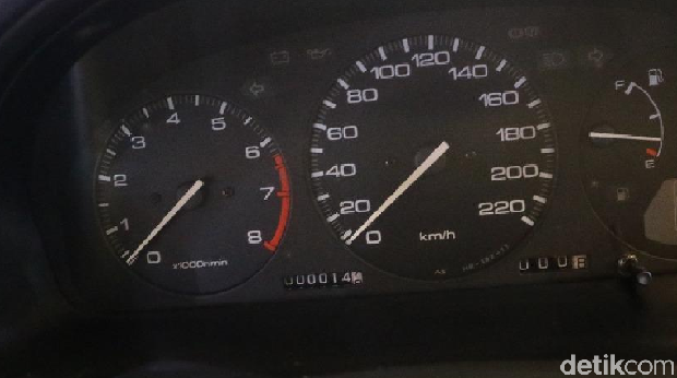 Odometernya baru 14 km!