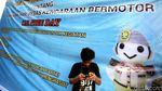 Spanduk Imbauan Pergub Mejeng di CFD
