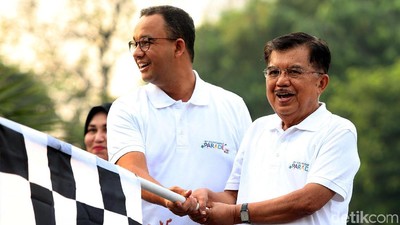 JK Lepas Peserta Parade Asian Games 2018 di Monas