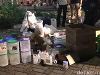 Penampakan Bahan Peledak dari Rumah Bomber Gereja Surabaya