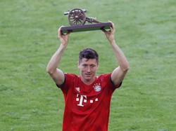 Nama penyerang Robert Lewandowski juga disebut-sebut masuk radar Juventus. Khususnya jika Gonzalo Higuain memang hengkang dari Turin. (Foto: Michaela Rehle/Reuters)