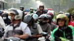 Lalin Sekitar Monas Buka-Tutup Selama Parade Karnaval Asian Games