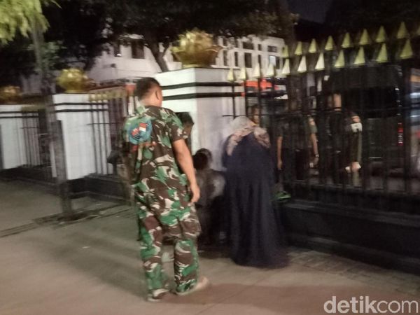 Potret Motor yang Digunakan Orang Mencurigakan di Depan Mabes TNI AD